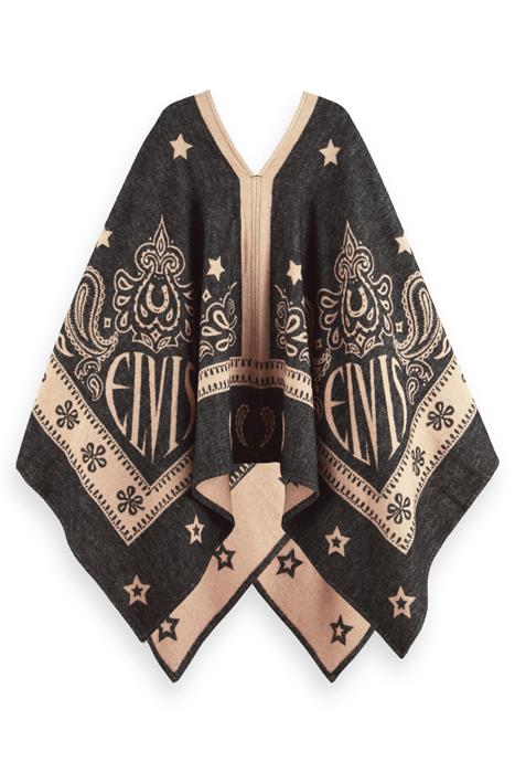 ELVIS CAPSULE - WOOL BLEND PONCHO COMBO V 5