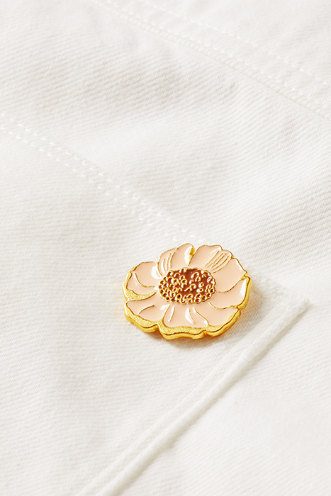 WHITE DENIM OVERSHIRT WITH WESTERN DETAILS WHITE BEACH 9