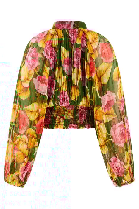 GUESS ECO LS BIANCA PLEATED TO ROSES GARDEN 2