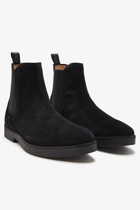 LOGAN CHELSEA SUEDE II BLACK SUEDE 2