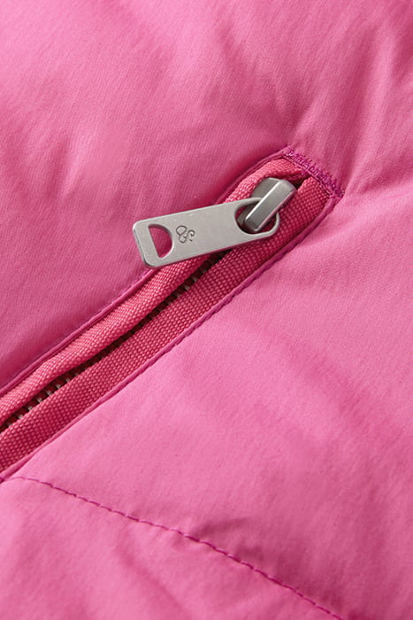 ASYMMETRIC CLOSURE PUFFER COAT WITH REPREVE® FILLING SOFT RO 9