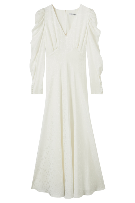 DR ROSE V NECK BRIDAL IVORY 3