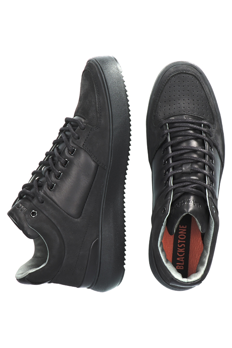 BLACKSTONE - BRYSON YG18 BLACK - SNEAKER (MID) BLACK 10