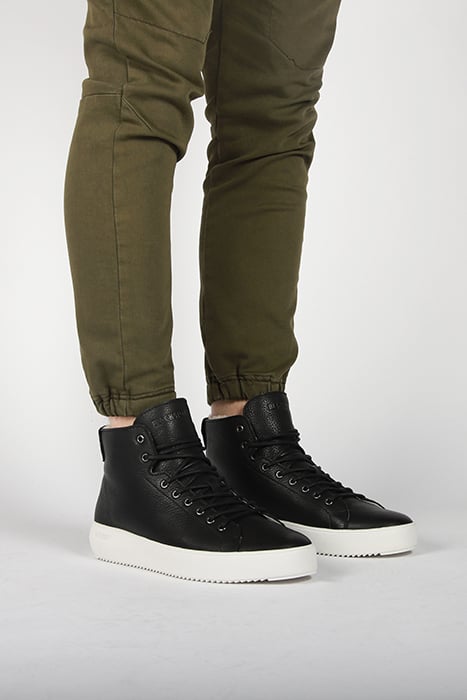 BLACKSTONE - DYLAN YG09 BLACK - SNEAKER (HIGH) BLACK 2