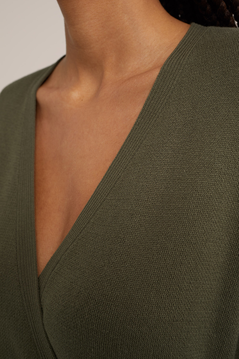 CARDIGAN OLIVE GREEN 5
