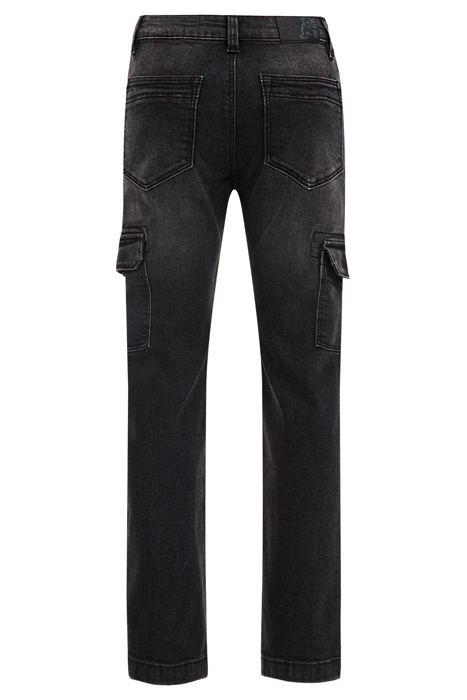 5-POCKET MID WAIST DARK GREY 4