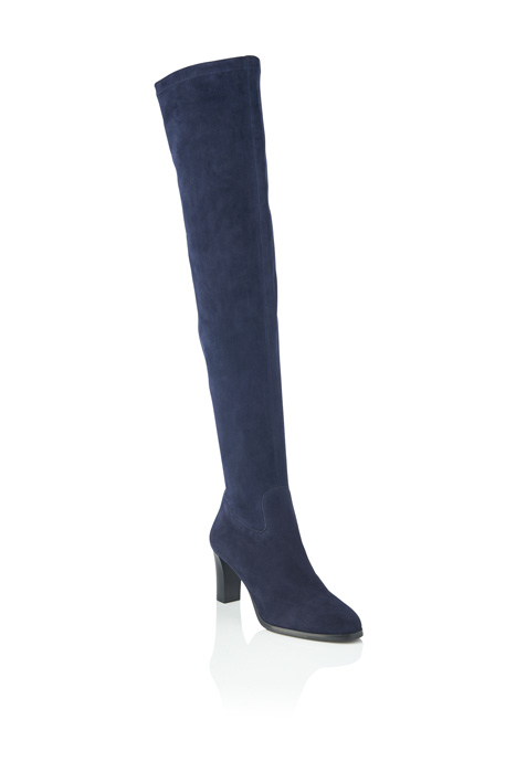 KAORI OVER THE KNEE HEEL NAVY 3