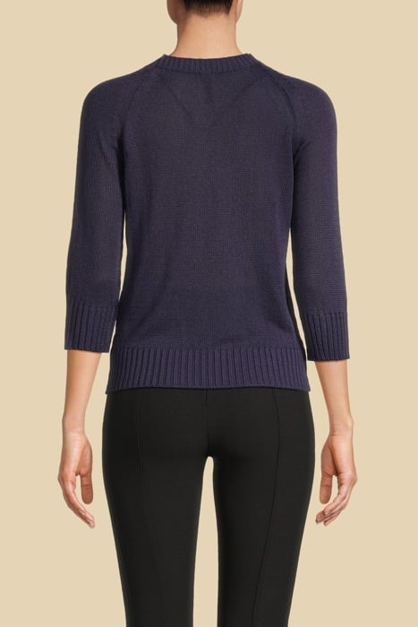 ALDEBARAN / SLEEVE GALAXY BLUE KNITTED SWEATER MULTI 2