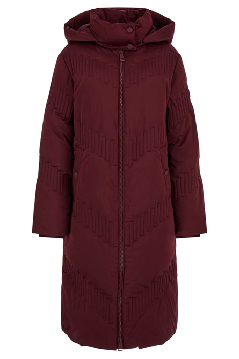 IDA LONG DOWN JACKET MYSTIC WINE 3