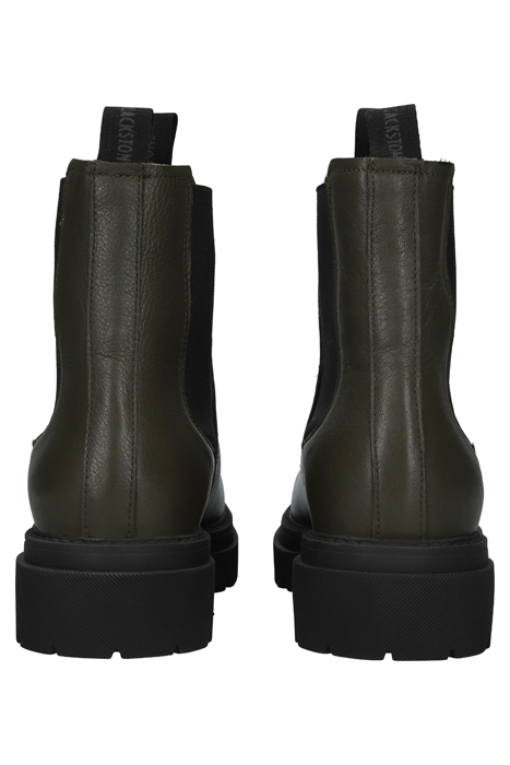 BLACKSTONE - SMILLA-MID AL412 OLIVE - CHELSEA BOOTS OLIVE 3