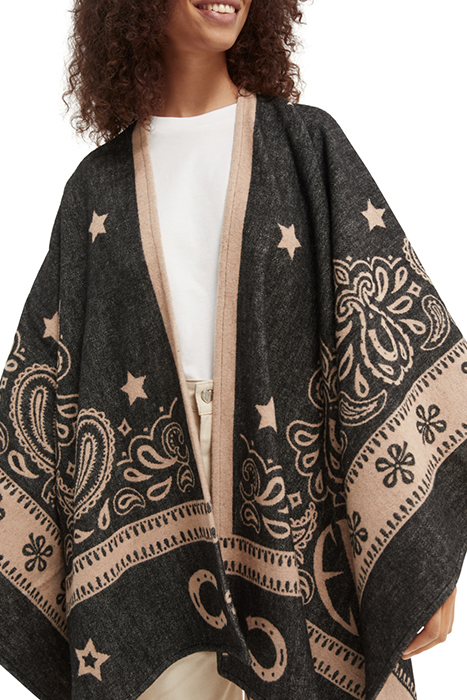 ELVIS CAPSULE - WOOL BLEND PONCHO COMBO V 7