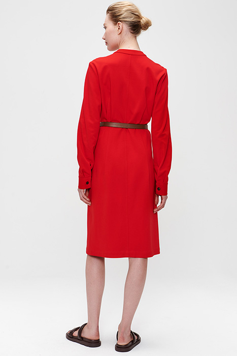 LACEY POLO DRESS RADICAL RED 2