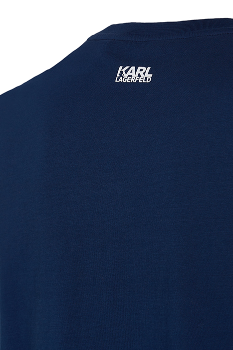 DEGRADE DIP DYE LOGO TSHIRT BLACK IRIS 3