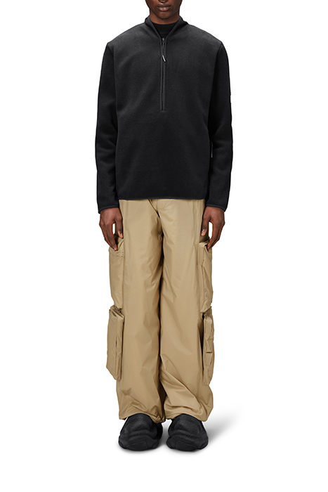 UNISEX FLEECE PULLOVER T1 BLACK 1