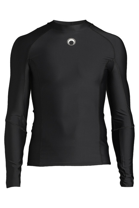 MARINE SERRE – ACTIVE JERSEY SECOND SKIN TOP BLACK 3