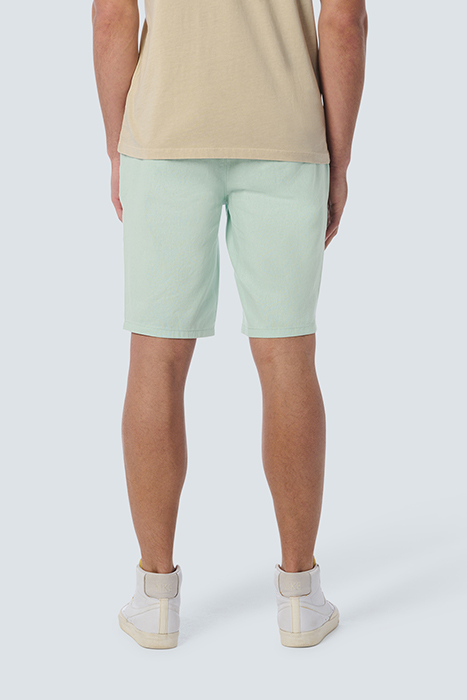 SHORT WITH LINEN GARMENT DYED MINT 2