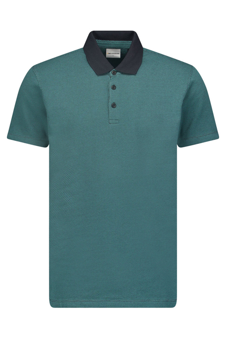 POLO 2 COLOURED JACQUARD DARK STEEL 4