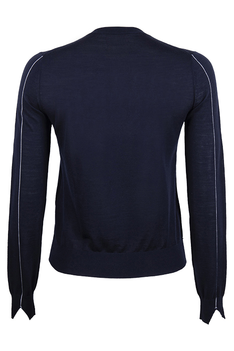 CREW NECK LONG SLEEVE KNITS DARK NIGHT 2