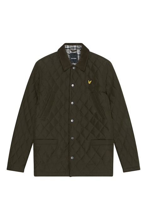 QUILTED JACKET OLIVE 4