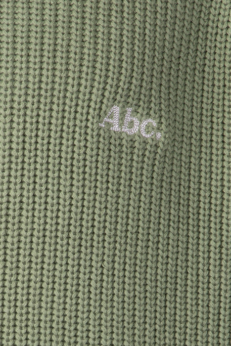 ABC. – RIBBED CREWNECK GREEN 3