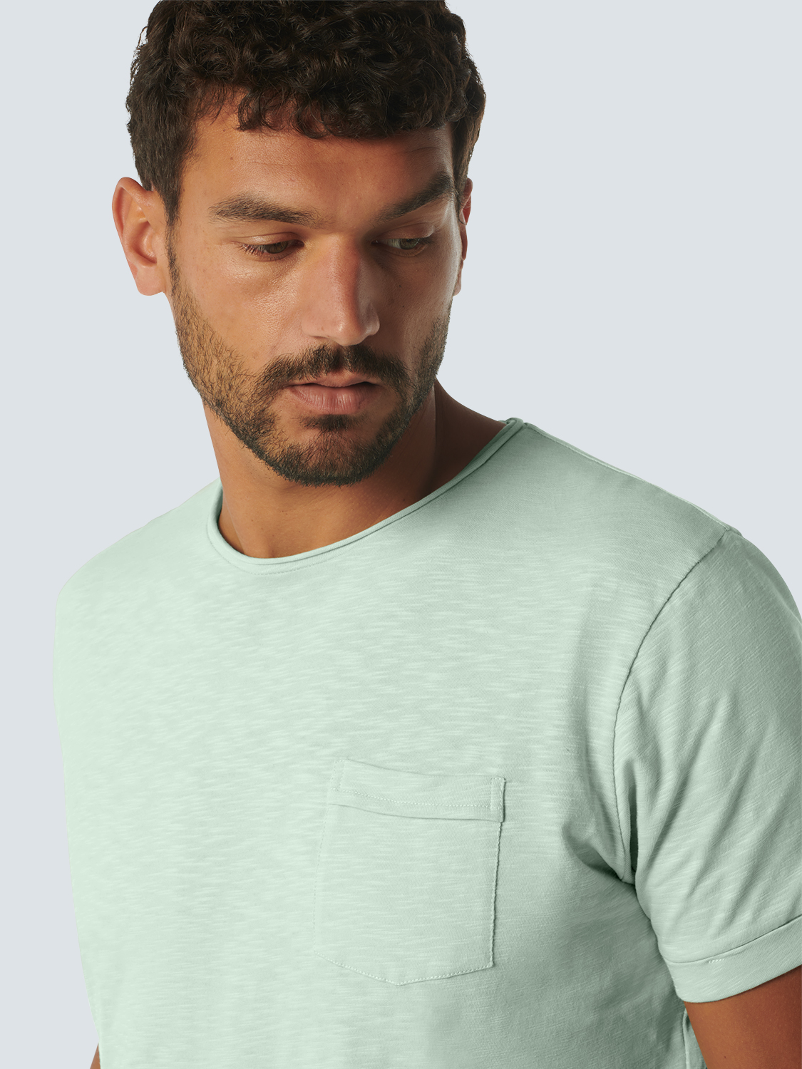 T-SHIRT CREWNECK SLUB MINT 6