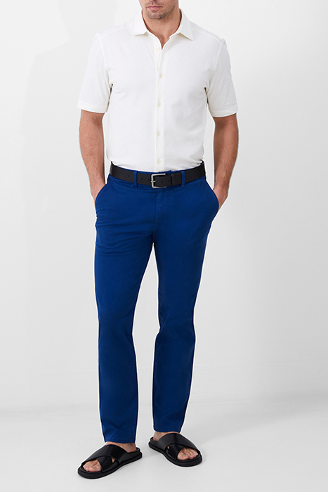 STRETCH CHINO TROUSER NAVY 2
