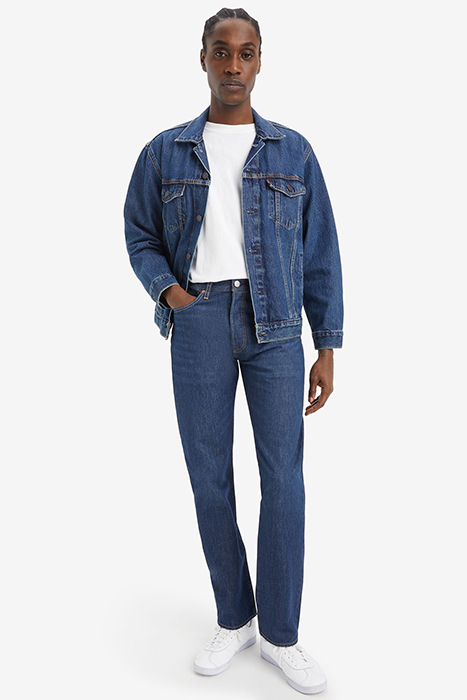 501 STRAIGHT JEANS BLUE 6