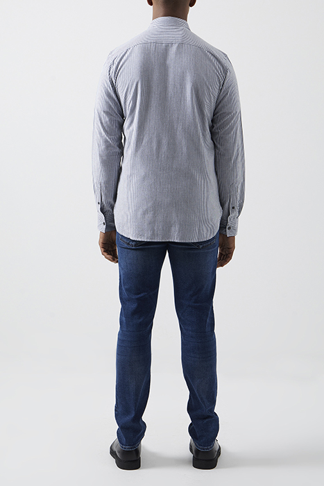 STRIPE L/S DARK NAVY STRIPE 3