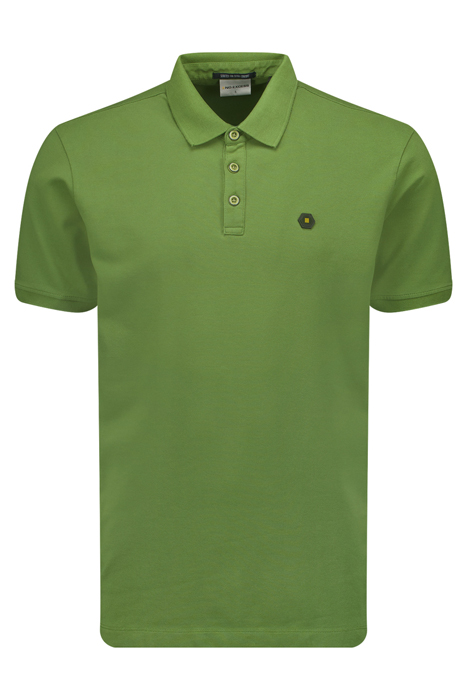 POLO PIQUE GARMENT DYED GREEN 4
