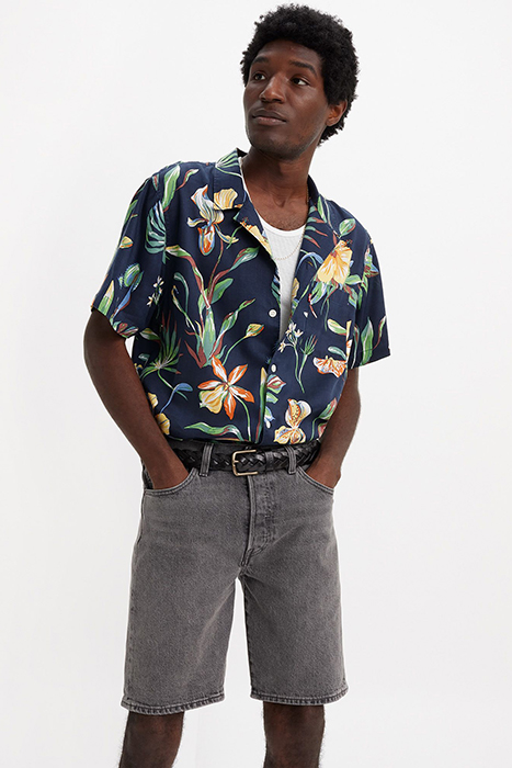 THE SUNSET CAMP SHIRT NEPENTHE FLORAL NA 4