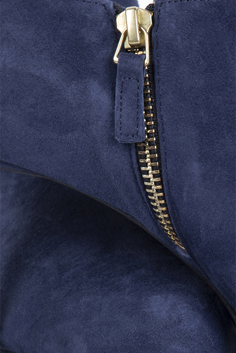 OLWEN ALMOND TOE PLATFORM NAVY 4