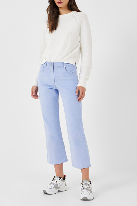 TALIA CORD CROPPED CORD TRSRS BLUE 2