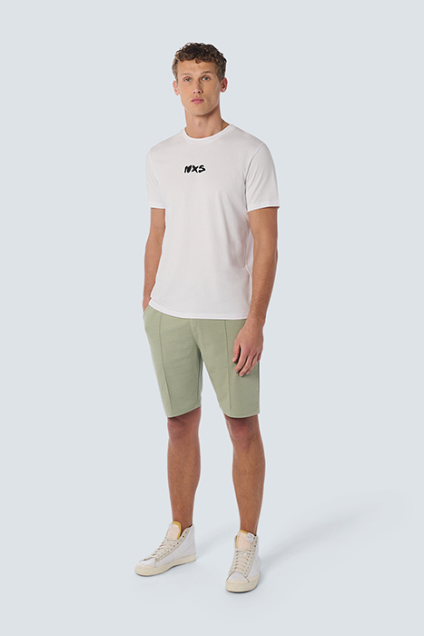 SHORT JERSEY MELANGE SMOKE 3