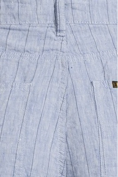 7226 LINEN PINESTRIPE BLUE RINSE PRINTED 5