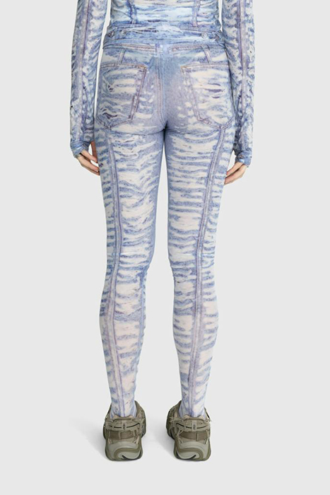 DIESEL – P-KOLL-H3 TIGHTS LIGHT BLUE 3