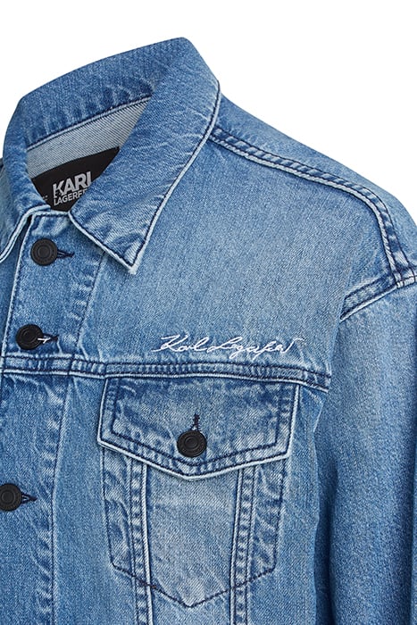 DENIM JACKETS WITH CORDS BLUE 3