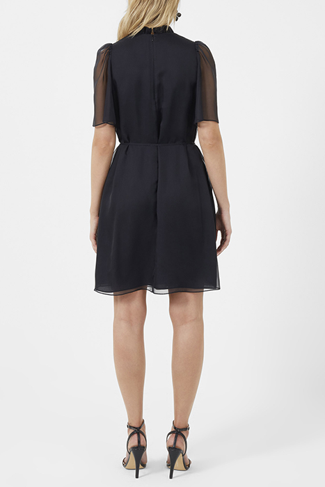 ELLA BRIDESMAID SMOCK NK DRESS BLUE 2