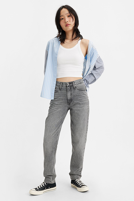80S STRAIGHT JEANS GREY 6