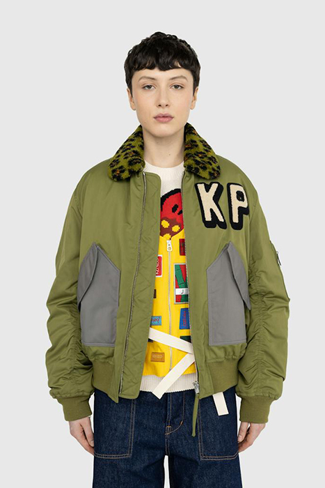 KENZO – BOMBER JACKET GREEN | Online Outlet | Otrium