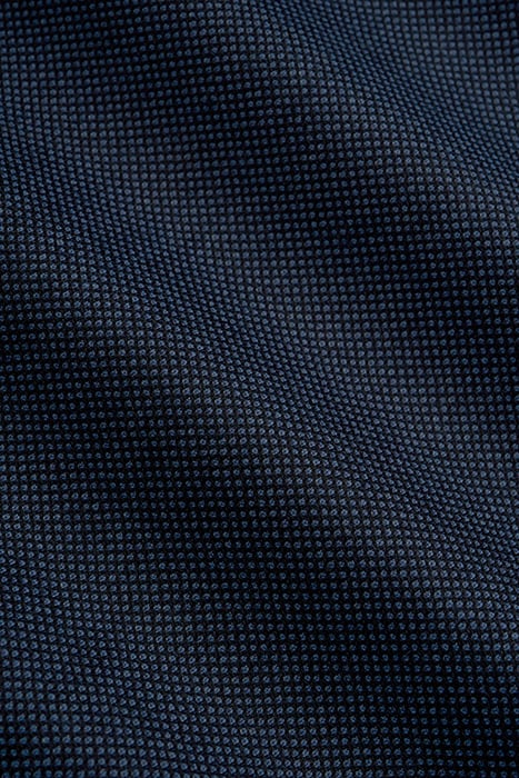 MID BLUE BIRD'S EYE TAILORED FIT LAZIO SUIT MID BLUE 8