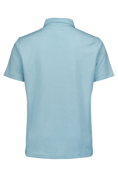 POLO 2 COLOURED PIQUE AQUA 5