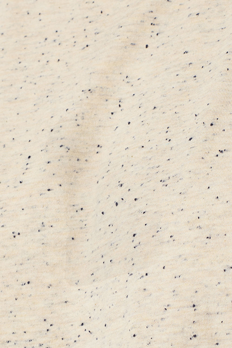 T-SHIRT CREWNECK MELANGE CREAM 7