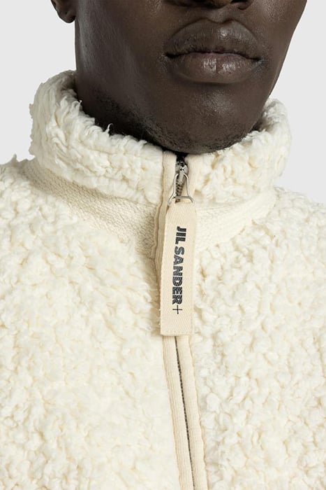 JIL SANDER – ZIP-UP JACKET EGGSHELL 5