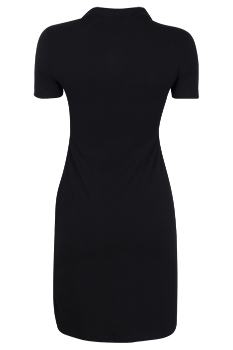 CORA POLO DRESS BLACK 2
