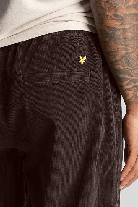 NEEDLE CORD DRAW STRING TROUSER SEDIMENT 5