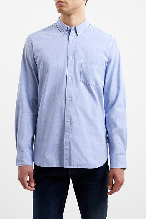 OXFORD LONG SLEEVE SHIRT MID BLUE by French Connection