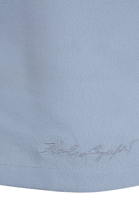 FLUID BUTTON BLOUSE LIGHT BLUE 3