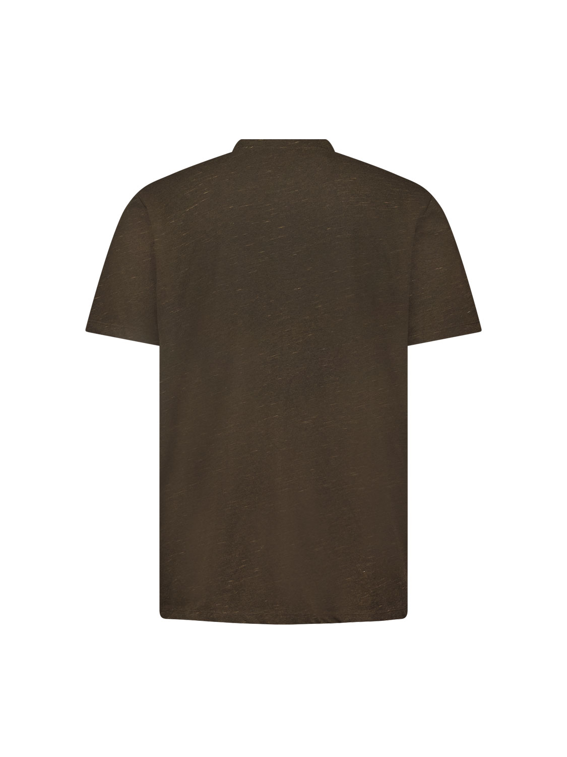 T-SHIRT GRANDDAD MELANGE COFFEE 5