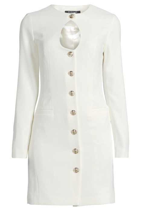 MOIRA DRESS PALE PEARL 3