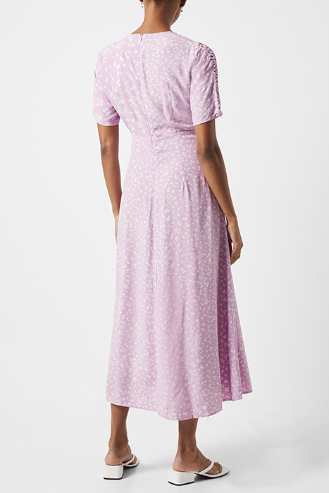 BONITA DRAPE VNCK MAXI DRESS PURPLE 2